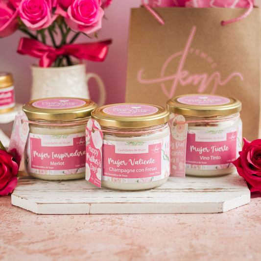 Velas Aromáticas Mujer
